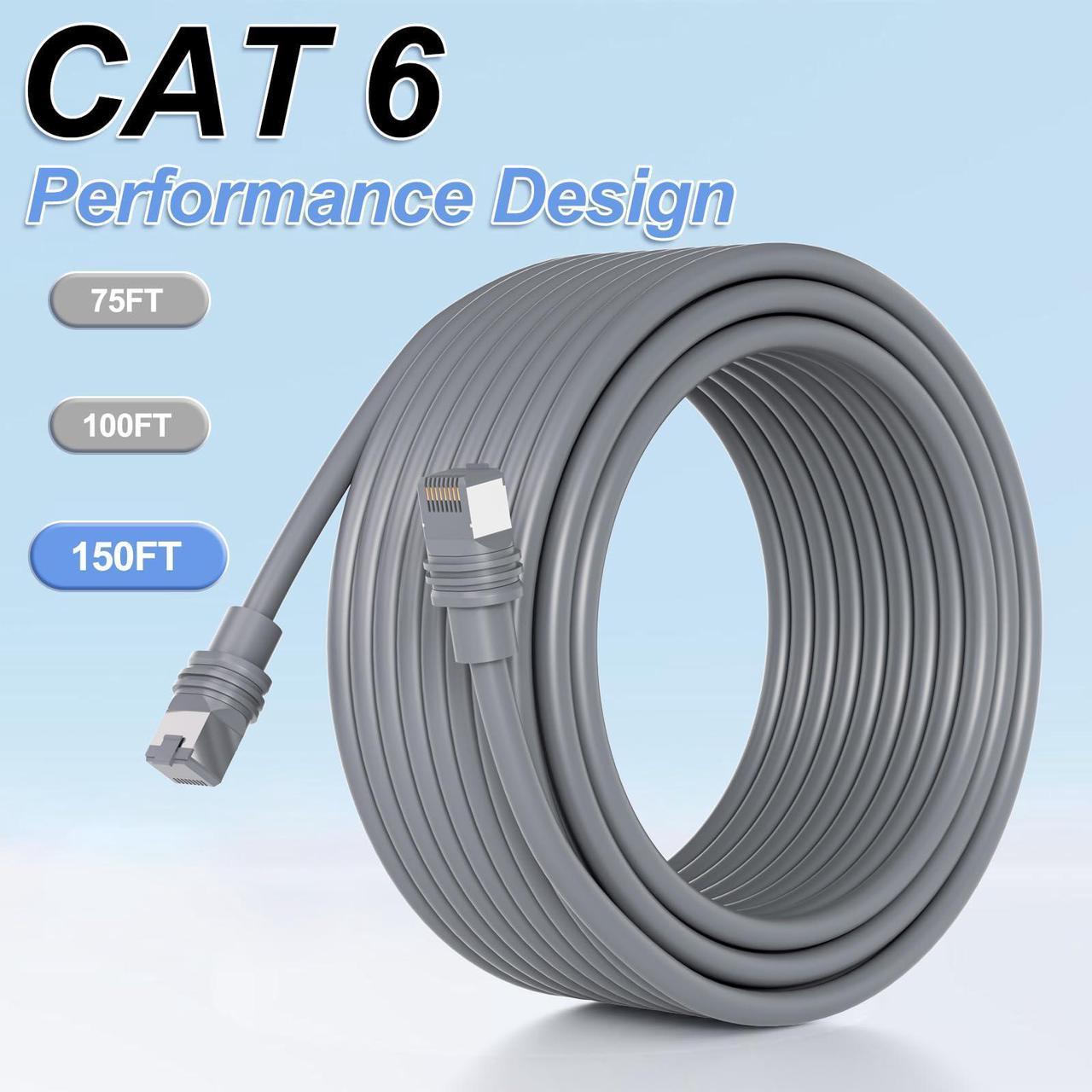 Fuairmee 150Ft/46M Standard Actuated Starlink Cable Gen 3 / Mini, High Transmission Speed, Replacement V3 Starlink Ethernet Cable Waterproof Standard G3 Cable For Starlink Gen3 Cable Routing Kit - Image 2