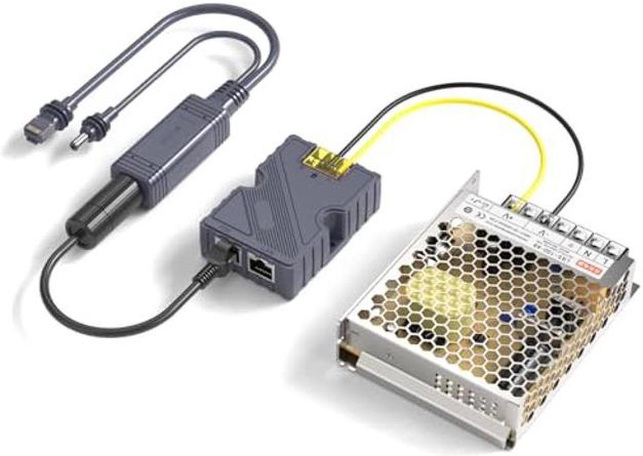 Survadv Starlink Mini Power Kit, 150W Gige Passive &Amp; Esd Protection With 110-260V Ac Power Supply (48V/3A) &Amp; 12V Mini Starlink Adapter Splitter For Starlink Mini Dishy