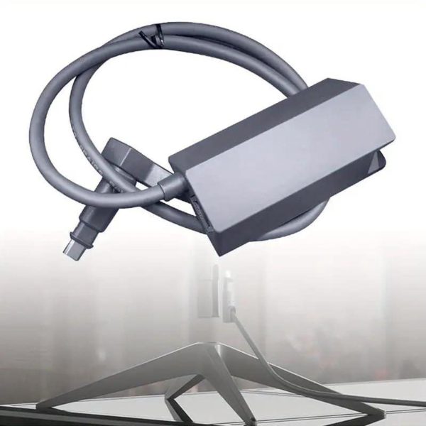 Starlink Ethernet Adapter For Starlink Rectangular Disk Satellite Internet V2, Starlink To Rj45 Gigabit Ethernet Adapter For Fast And Stable Network Connection, For Starlink Boot Gen 2, Black