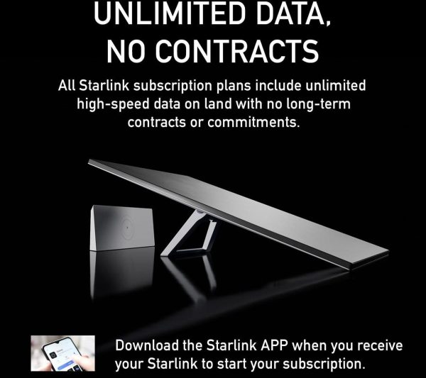 Spacex Starlink Gen 3 Standard Kit: High-Speed, Low-Latency Internet, Ultra Portable Wifi Router - Elegant Design, Starlink Travel Router Wifi 6, Satellite Connectivity - Image 3
