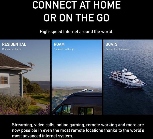 Spacex Starlink Gen 3 Standard Kit: High-Speed, Low-Latency Internet, Ultra Portable Wifi Router - Elegant Design, Starlink Travel Router Wifi 6, Satellite Connectivity - Image 2
