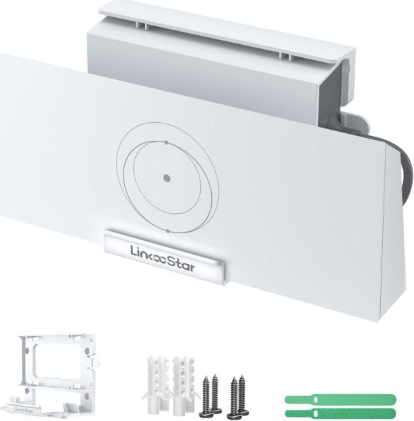 2 In 1 Starlink Router Mount For Starlink Gen 3, Starlink V3 Router Wall Mount &Amp; Desk Mount With Starlink Power Supply Mounting Kit Signal Integrity Space Saving Starlink Gen 3 Standard Router Mount