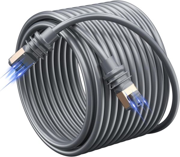 Starlink Gen 3 Cable, 150Ft/46M Starlink Cable Gen 3, Starlink Mini Ethernet Cable, Replacement Standard V3 Cable, Extension Waterproof Outdoor Cable For Starlink