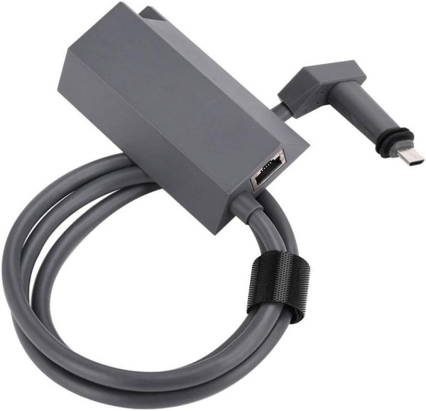Virwir Starlink Ethernet Adapter - High-Speed Wired External Network For Starlink Satellite Internet V2/ Gen 2,Aluminum Adapter With Rj45,Poe Injector Compatible,Temp &Amp; Humidity Resistant