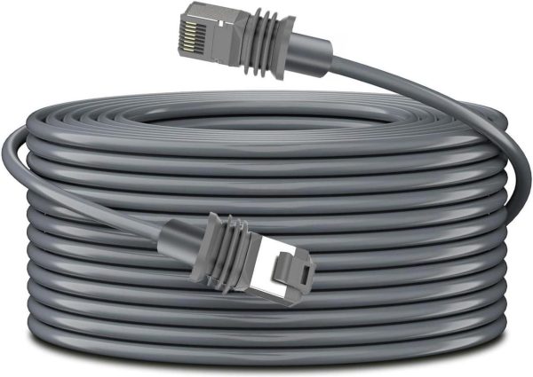 Weeliao Rj45 To Rj45 Starlink Cable For Starlink Gen 3/ Mini, Waterproof Ethernet Cable For Satellite Replacement Standard V3 Cable 26Awg Cat6 Standard (46M/150Ft)