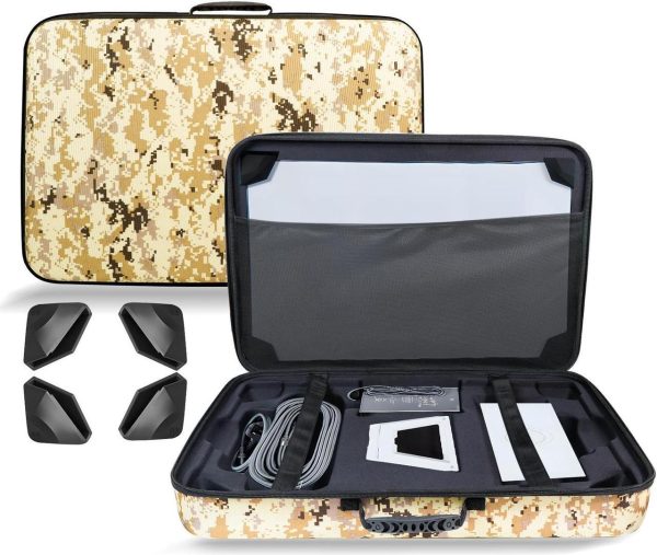 Ybervont Starlink Gen 3 Case For Dish Kit V3, Outdoor Carrying Case For Starlink Master Disk &Amp; Accessories, Ideal For Rv Travel &Amp; Outdoor Use