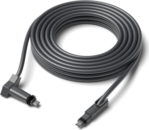 Arector Starlink Replacement Cable (32.8Ft / 10M) For Starlink Rectangular Satellite V2, Starlink Cable Extension Kit Accessories With Waterproof End Caps