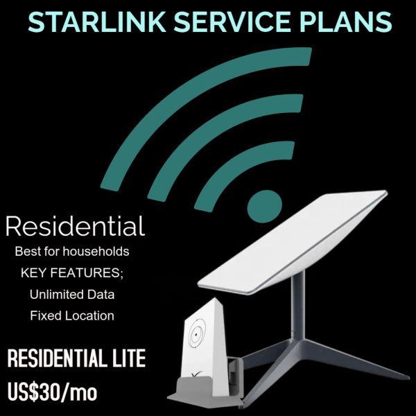 Starlink Residential Lite Service Plan