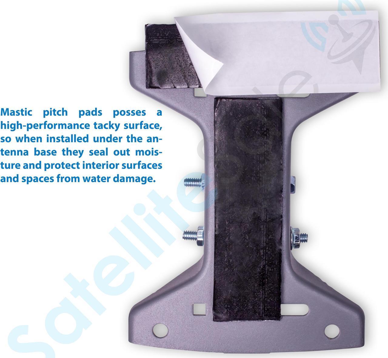 Satellitesale Universal J Pipe Roof Antenna Mount 1-5/8 Diameter Compatible With Dish Network Satellite Dishes 22 Inches Long - Image 5