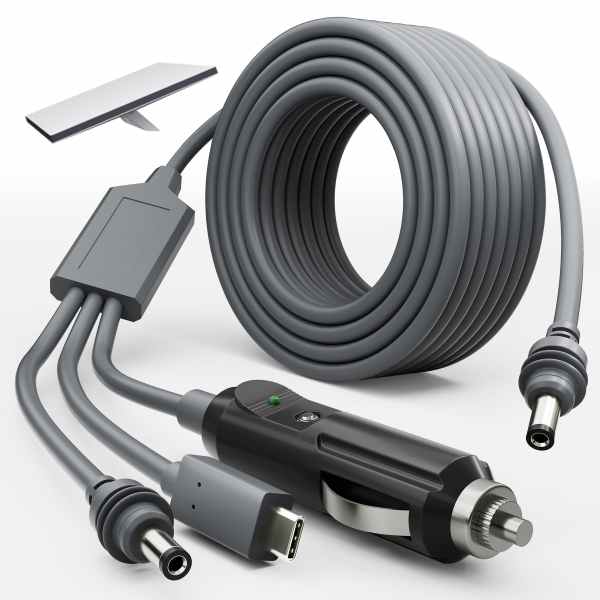Starlink Mini Versatile 3-In-1 Dc Power Cable Replacement - 9.8Ft/16.4Ft/32.8Ft